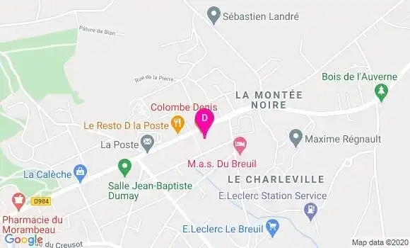 Localisation Denis Colombe