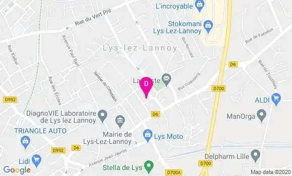 Localisation Eric Vandenbulcke