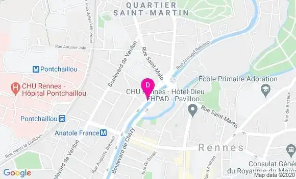 Localisation Julie Le Coniat
