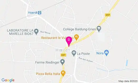 Localisation Jacqueline De Peyrecave