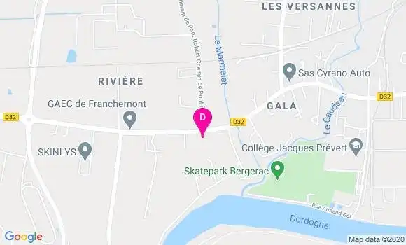 Localisation Rodolph Carre