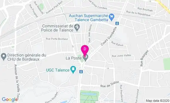 Localisation Agathe Peret