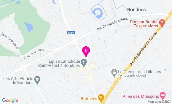 Localisation Angélique Cavrot
