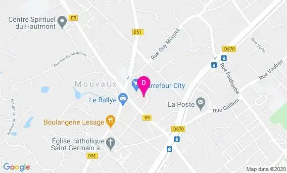 Localisation Thibault Van Triempont