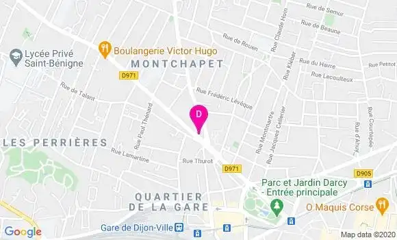 Localisation Nicolas Chambade