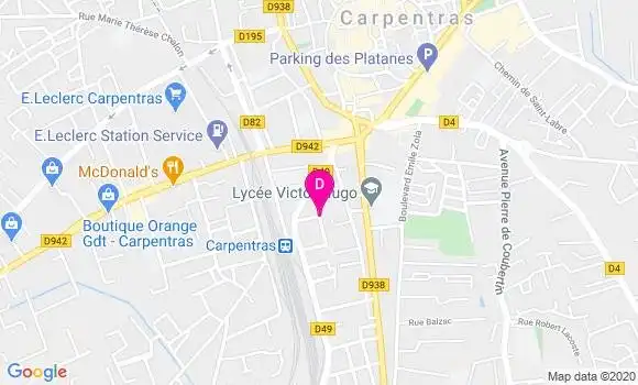 Localisation Yves Le Berre
