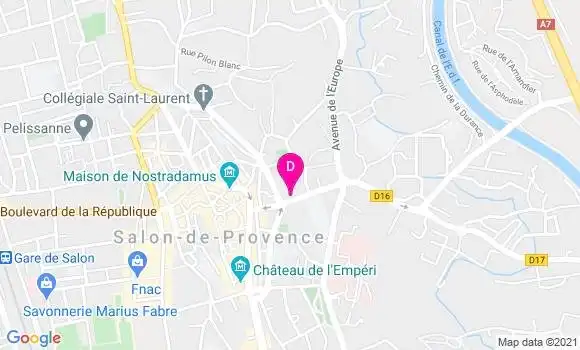 Localisation Francis Peyret