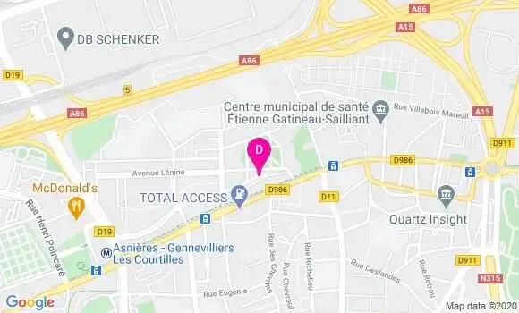 Localisation Nadia Boutouria
