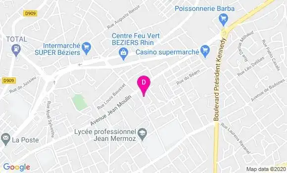 Localisation Anais Legrand