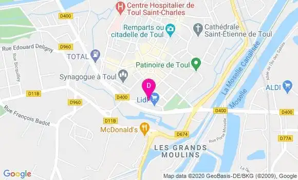 Localisation Benjamin Benhamou