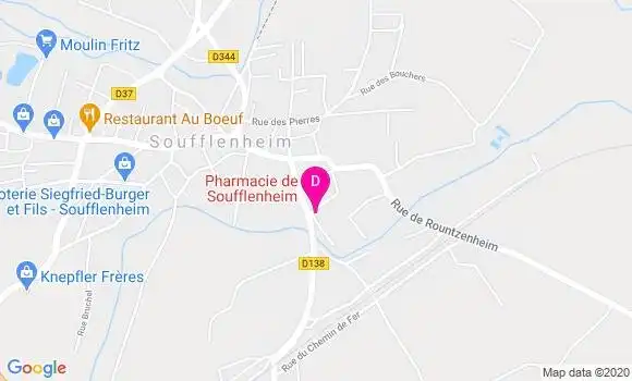 Localisation Francois Deroussent