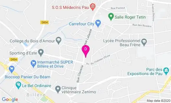 Localisation Cecile Rigaud Ribette