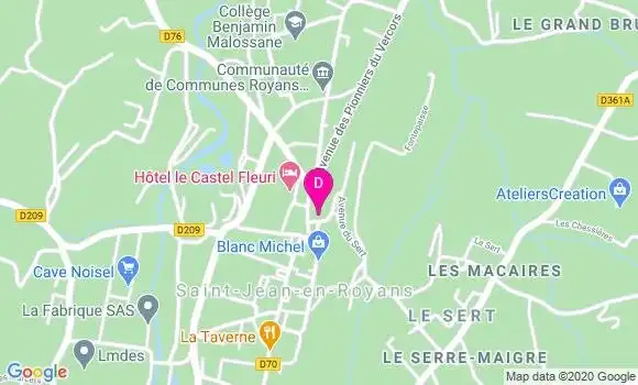 Localisation Krista Andre