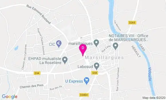 Localisation Michel Santonja