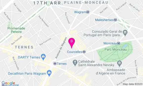Localisation Jeanne Monod Broca