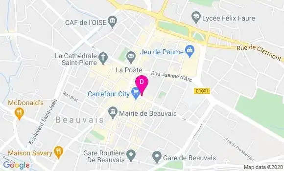 Localisation Jean Philippe Amans