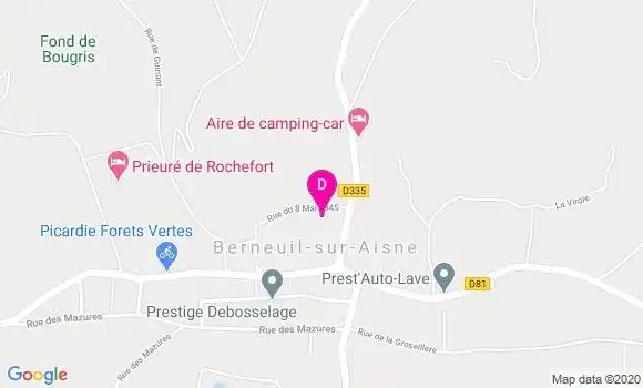 Localisation Christine Georges