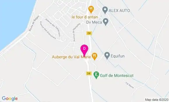 Localisation Aurelie Courjault