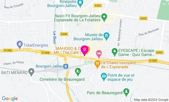 Localisation Clémence Riviere