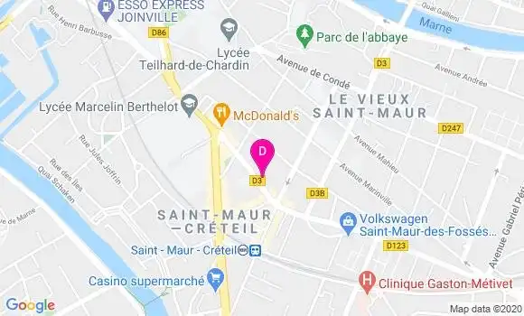 Localisation Adrien Ohayon