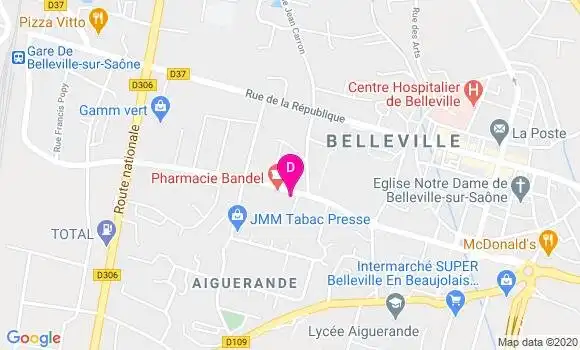 Localisation Claire Manfredi Roux