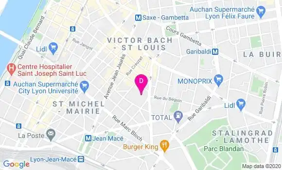 Localisation Marion Guerin