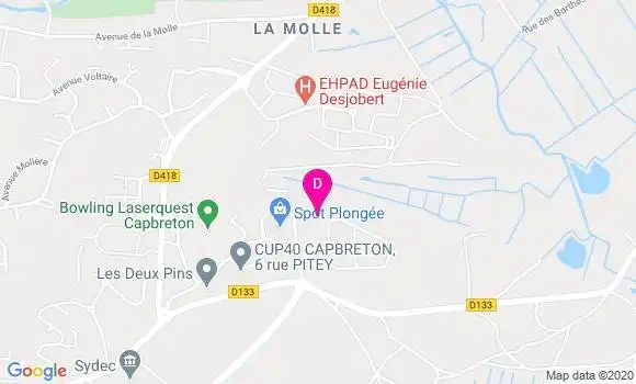 Localisation Julie Lavignasse