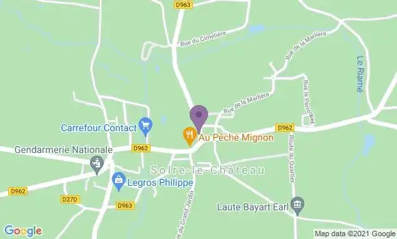Localisation Amelie Jouniaux