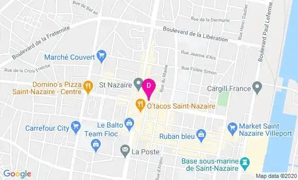 Localisation Catherine Dinahet Le Brenn