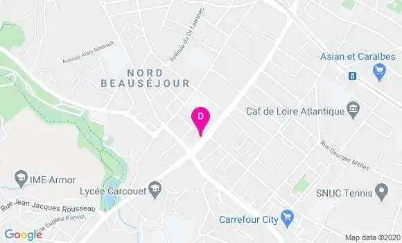 Localisation Laurent Carnot