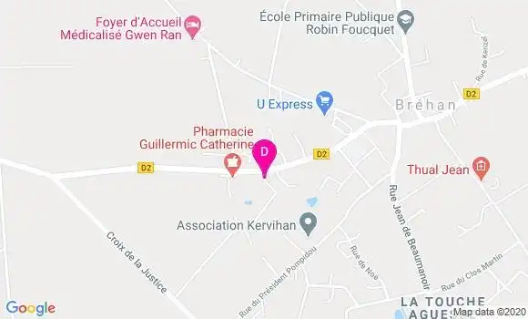 Localisation Cecile Thual