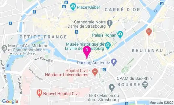 Localisation Fanny Hoogstoel