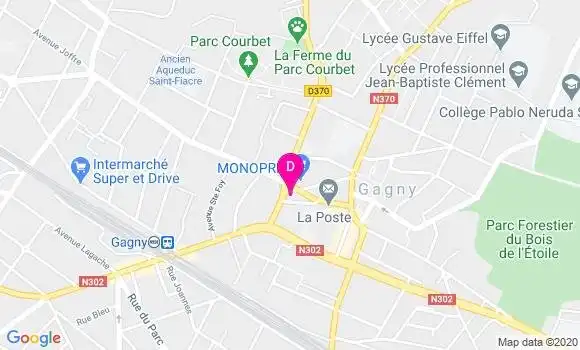Localisation Cyril Dray