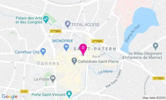 Localisation Frederic Verin
