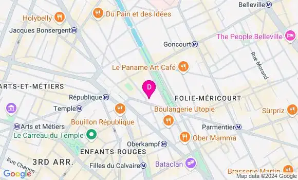 Localisation Pierre Fauchard