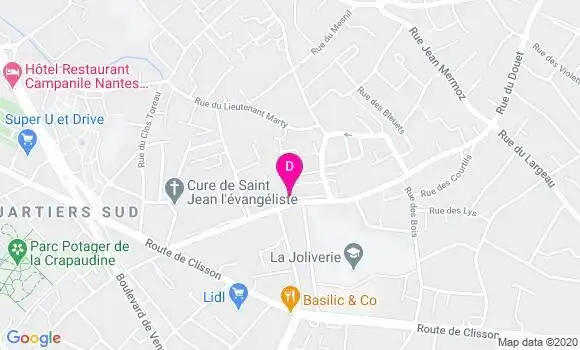 Localisation Aurelie Francois