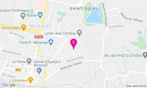 Localisation Albert Derhi