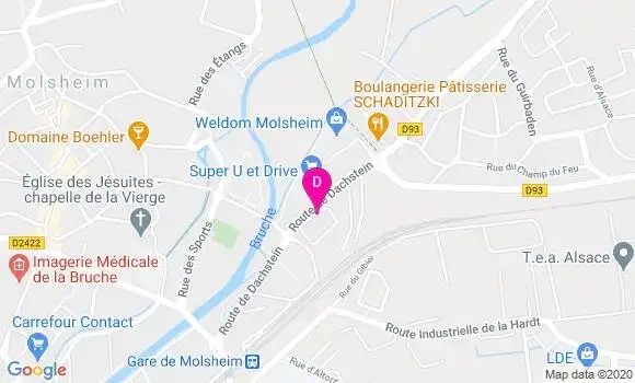 Localisation Severine Jacob