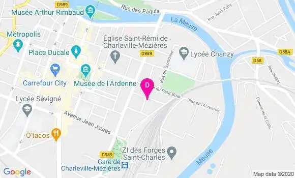 Localisation Andre Francois