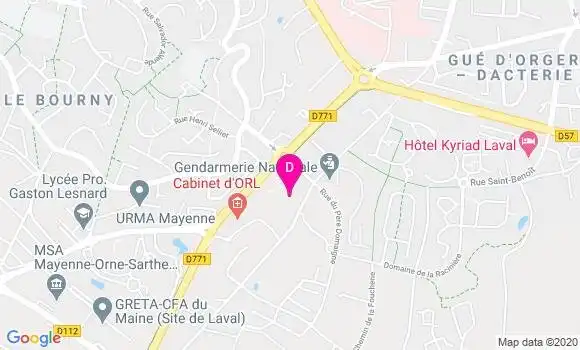 Localisation Nicolas Michardiere