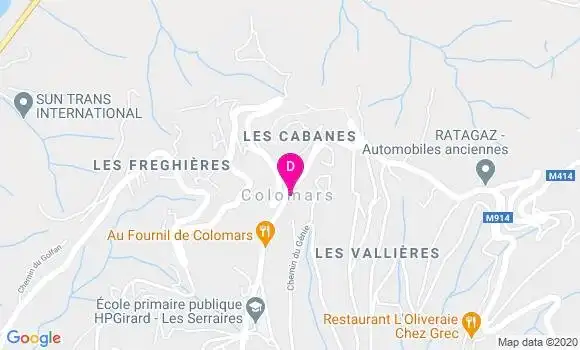 Localisation Jacques Saladonis