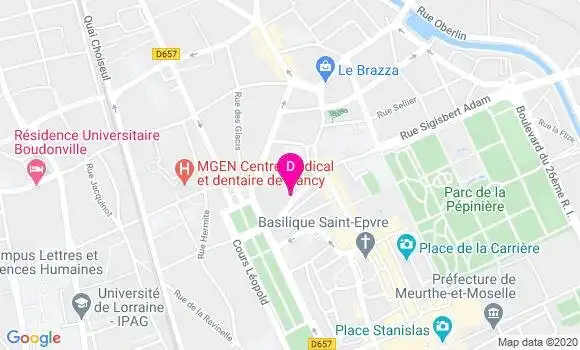 Localisation Laetitia Legros Mekler