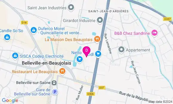 Localisation Camille Gour