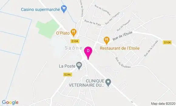 Localisation Fanny Mottet