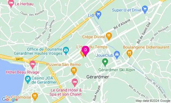 Localisation Lorraine Parisot