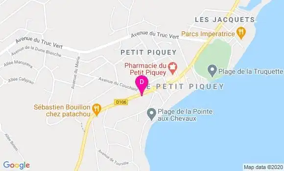 Localisation Clemence Carles