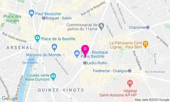 Localisation Sophie Boyer