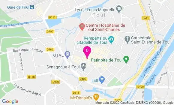 Localisation Laurent Pierson