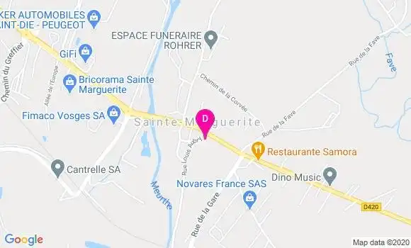 Localisation Marie Helene Chassard