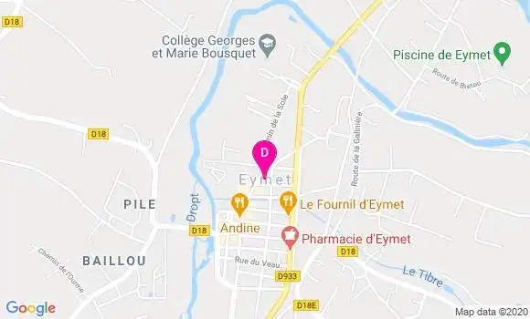 Localisation Isabelle Brun